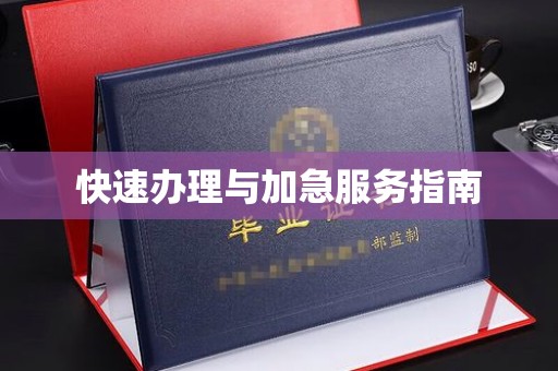 厚街快速办理与加急服务指南