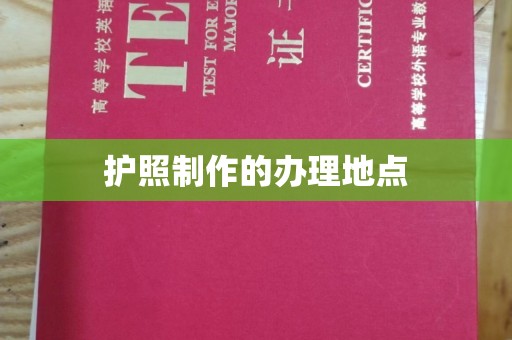 厚街护照制作的办理地点